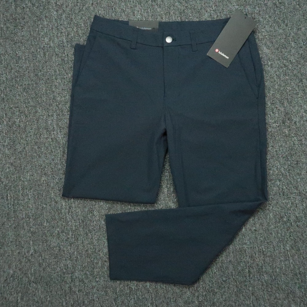 Lululemon Pants Men 30x25 Blue ABC Slim Fit Trouser 5 Pocket Warpstreme NWT